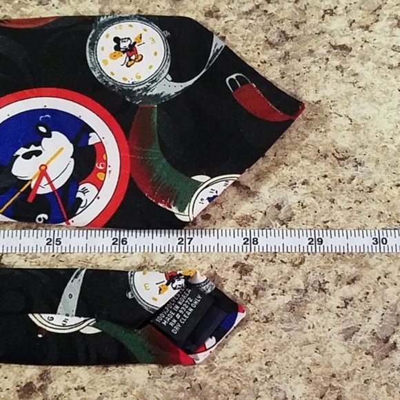 Vintage Mickey Mouse Clock Tie • Disney - Picture 5 of 7